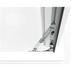 Maco, Drehkippbeschlag, Drehbegrenzung Holz Euronut, FFB 240-1300 mm, 80 kg, silber (101518)