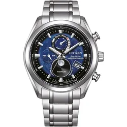 Citizen Funkuhren Quartz Eco-Drive Technologie" BY1010-81L" - blau,titanweiß - 43mm