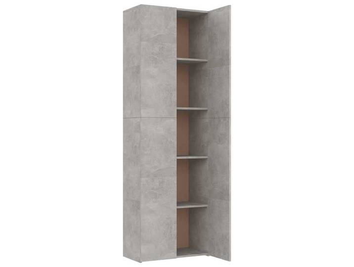 Remise 2026®Armoire à dossier Gris - Armoire de bureau Multi-Rangement - gris béton - 60x32x190cm - Bois d'ingénierie 797 7813433