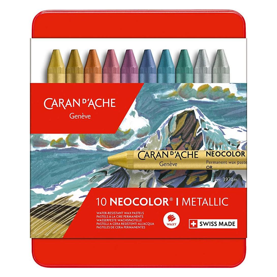 Caran d'Ache CARAN D'ACHE Neocolor I Crayons (10x) (7610186239137)
