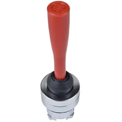 Schneider Electric ZB4BB4 Hebeltaster, Frontelement, Harmony XB4, Metall, 22mm, rot, ohne Rastung