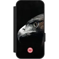 Nivocase Klapphülle für Google Pixel 10a Handyhülle aus Kunst Leder NIVOflip schwarz Europameisterschaft (Google Pixel 10a), Smartphone Hülle, Schwarz