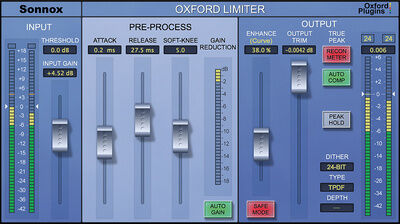 Sonnox Oxford Limiter Native