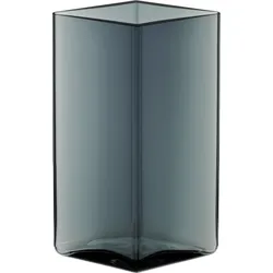 Ruutu Vase 11,5 x 18 cm grau