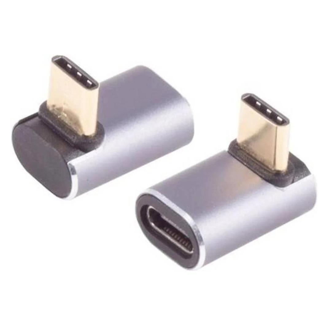 Shiverpeaks S/CONN maximum connectivity USB-C Adapter, 4.0, 90° Winkel oben/unten (USB-C, USB-C) (14-05037)