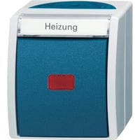 Heizungs-Notschalter AP mit Namensschild 2601/6 SKWNH-53 Retail