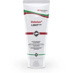SC Johnson Stokolan Light Pure 100 ml für Gesicht & Hände regenerierende Pflegecreme für Hände und Gesicht