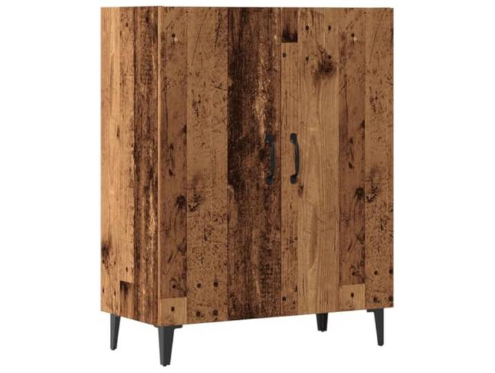 Kaorsrow Sideboard Altholz-Optik 70x34x90 cm Kommode mit 2 Türen Kompakter Beistellschrank für Wohnzimmer und Schlafzimmer mit 2 Türen für ordentliche Aufbewahrung im Alltag