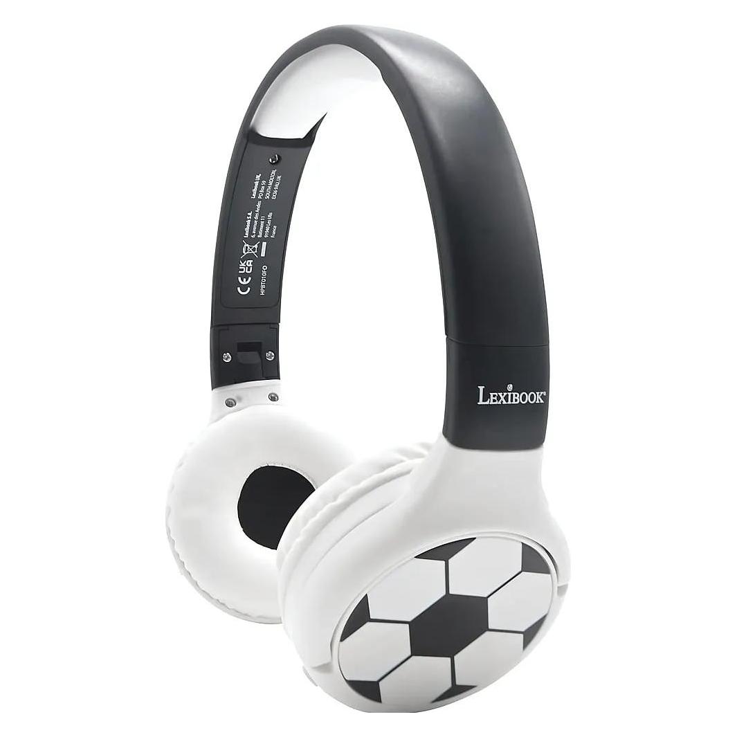 Lexibook Football - 2 in 1 Bluetooth foldable Headphones (HPBT010FO) (HPBT010FO)