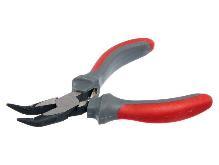 Ayce Mini-Spitzzange Gebogen 12 cm