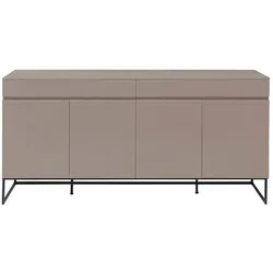 Wohnconcept Sideboard Saposa Lack Basalt