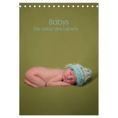 Babys - Die Liebe des Lebens (Tischkalender 2026 DIN A5 hoch), CALVENDO Monatskalender