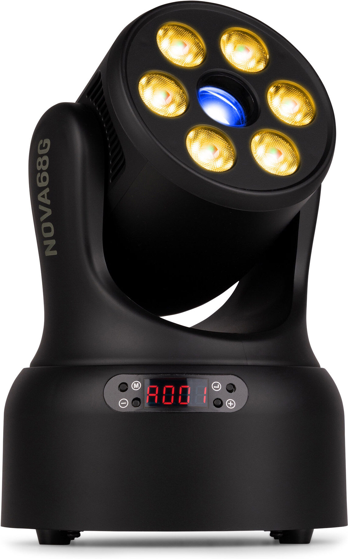 Beamz Nova68g-Bk Mh Wash Moving Head Mit Gobo
