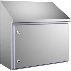 Rittal Schaltschrank 610 x 601 x 300 Edelstahl, Serverschrank, Silber