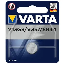 Varta 01476101401 1 Varta V13GS/V357/SR44 Silver Coin