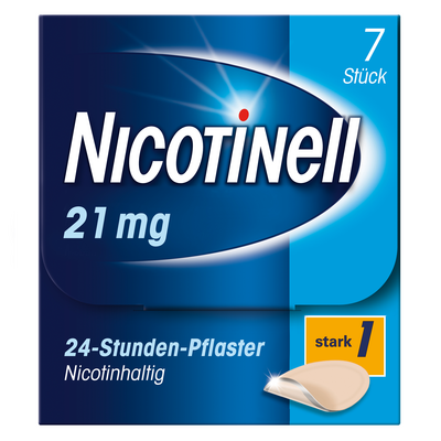 Cooper Consumer Health Deutschland GmbH NICOTINELL 21 mg/24-Stunden-Pflaster 52,5mg 7 St 03764560