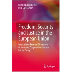 Freedom, Security and Justice in the European Union, Fachbücher von Ronald L. Holzhacker, Paul Luif
