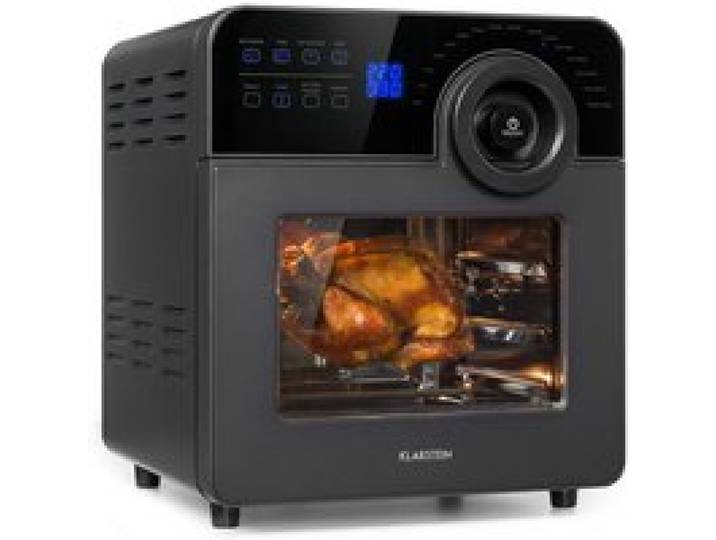 Klarstein AeroVital Cube Chef Friteuse à air chaud 1700 W 14 litres 16 programmes Chaleur de dessus et de dessous