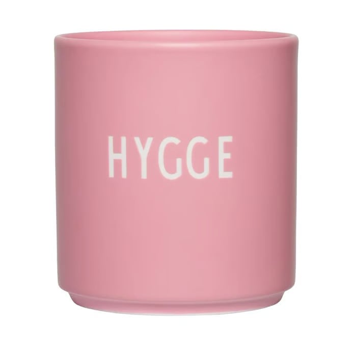 Design Letters favoriete mok Hygge-pink 25 cl