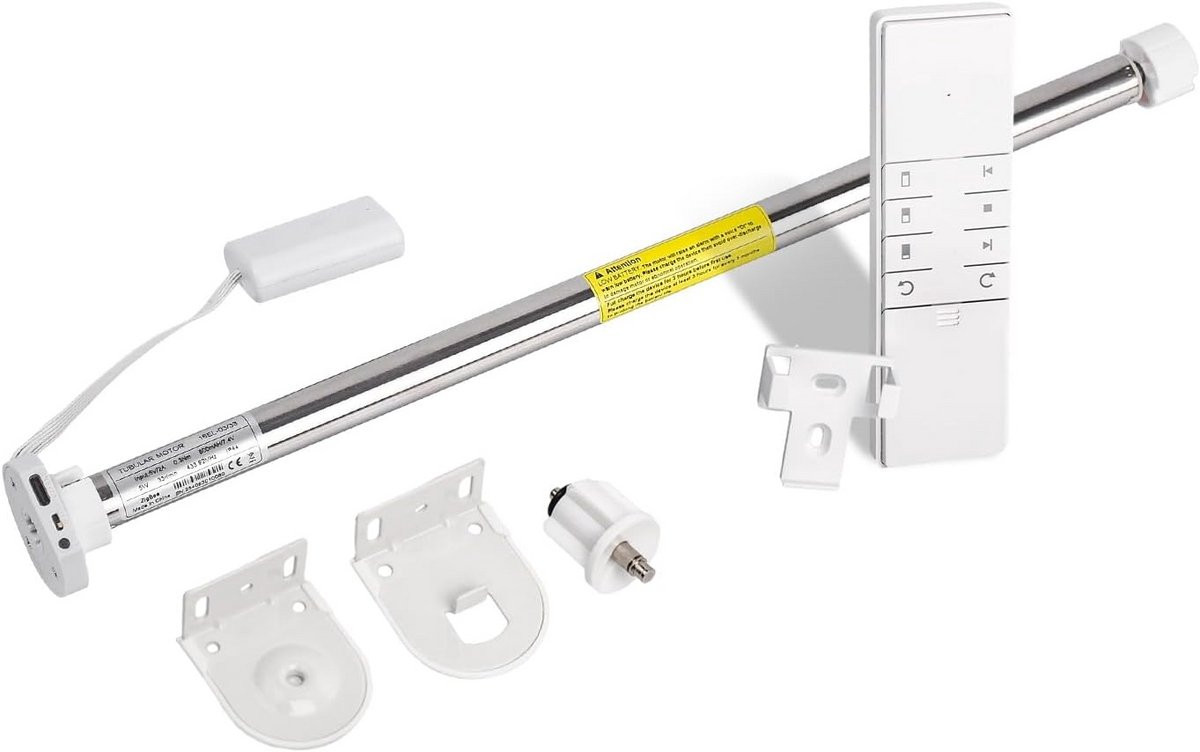 Slimme Rolmotor voor 17/25/28 mm Buis - Oplaadbare ZigBee Blind Motor met App- en Spraakbesturing