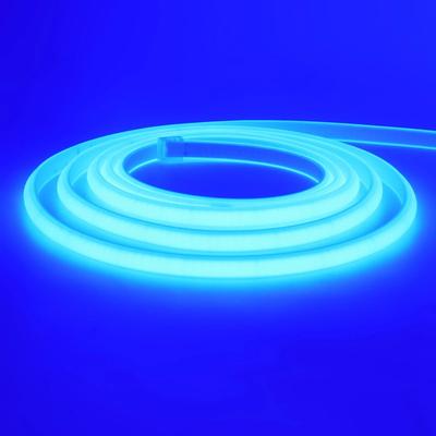 Uplift Picks 220V Waterproof COB LED Strip Flexible Neon Ribbon Light blue 11m