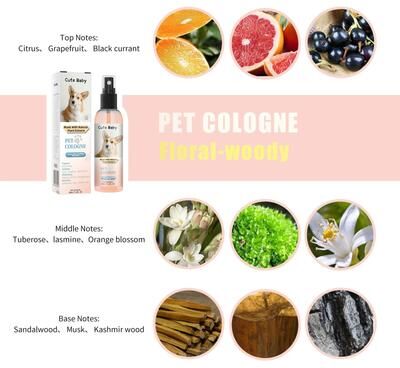 Inspired Living FreshPaws Long Lasting Dog Deodorizer Spray And Cologne cutbaby Citrus