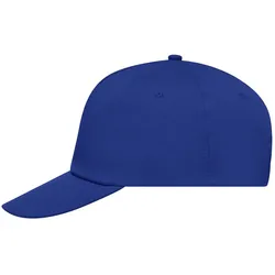 Basecap Promo "MB001" 5-Panel Lightly Laminated - royal