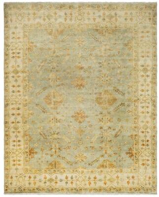 SAFAVIEH Couture Hand-knotted Oushak Rikey Traditional Oriental Wool Rug with Fringe
