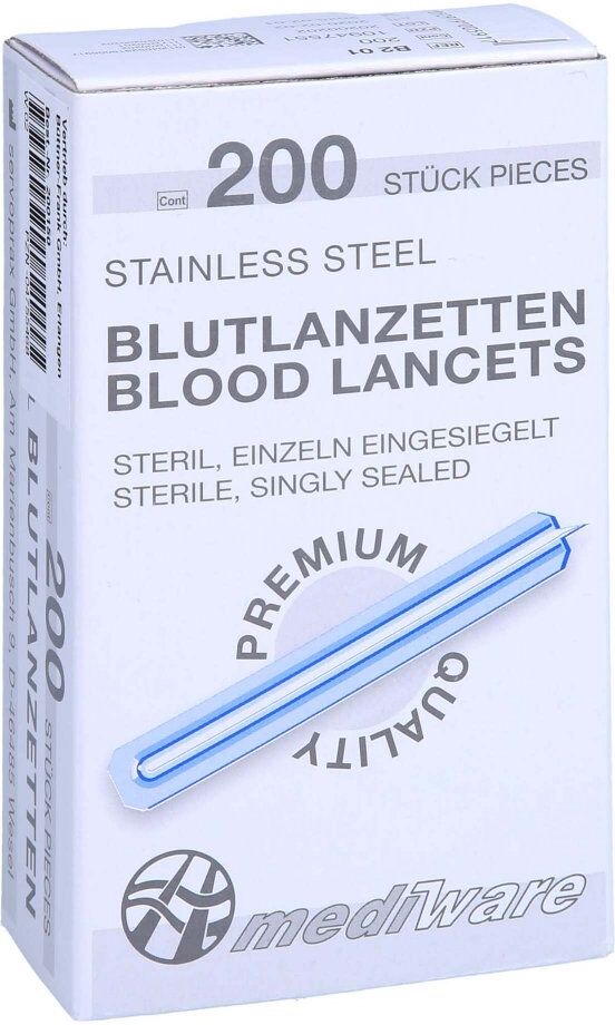 Blutlanzetten steril einzeln 200stk