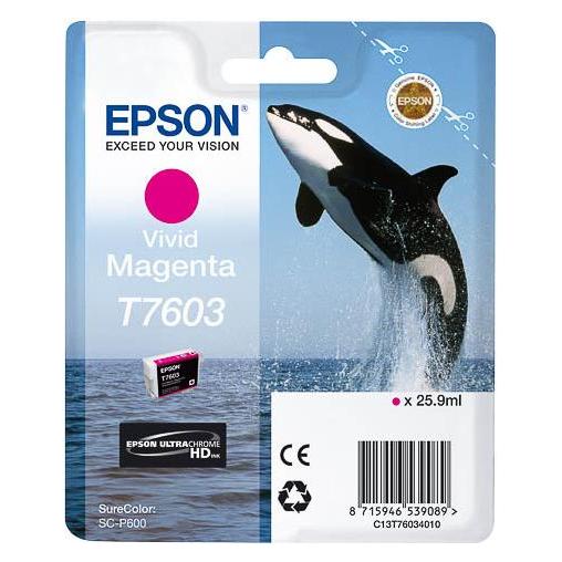 Epson T7603, Ultra Chrome HD (M) (C13T76034010)