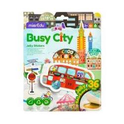 mierEdu Jelly Bean-Aufkleber - Belebte Stadt (70187564)