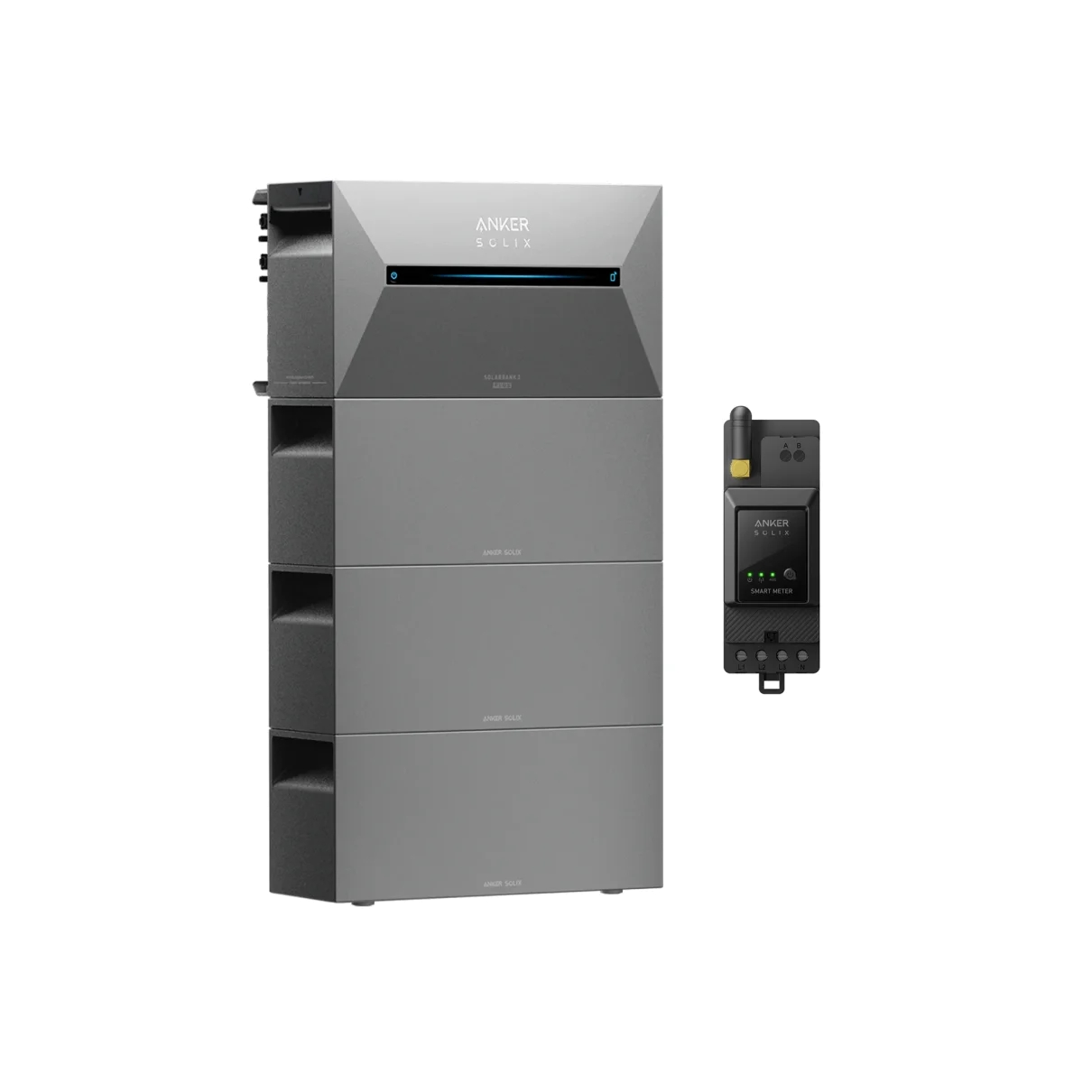 Anker SOLIX Solarbank 2E1600 Plus & 3*BP 1600 mit Smart Meter 9509189679454