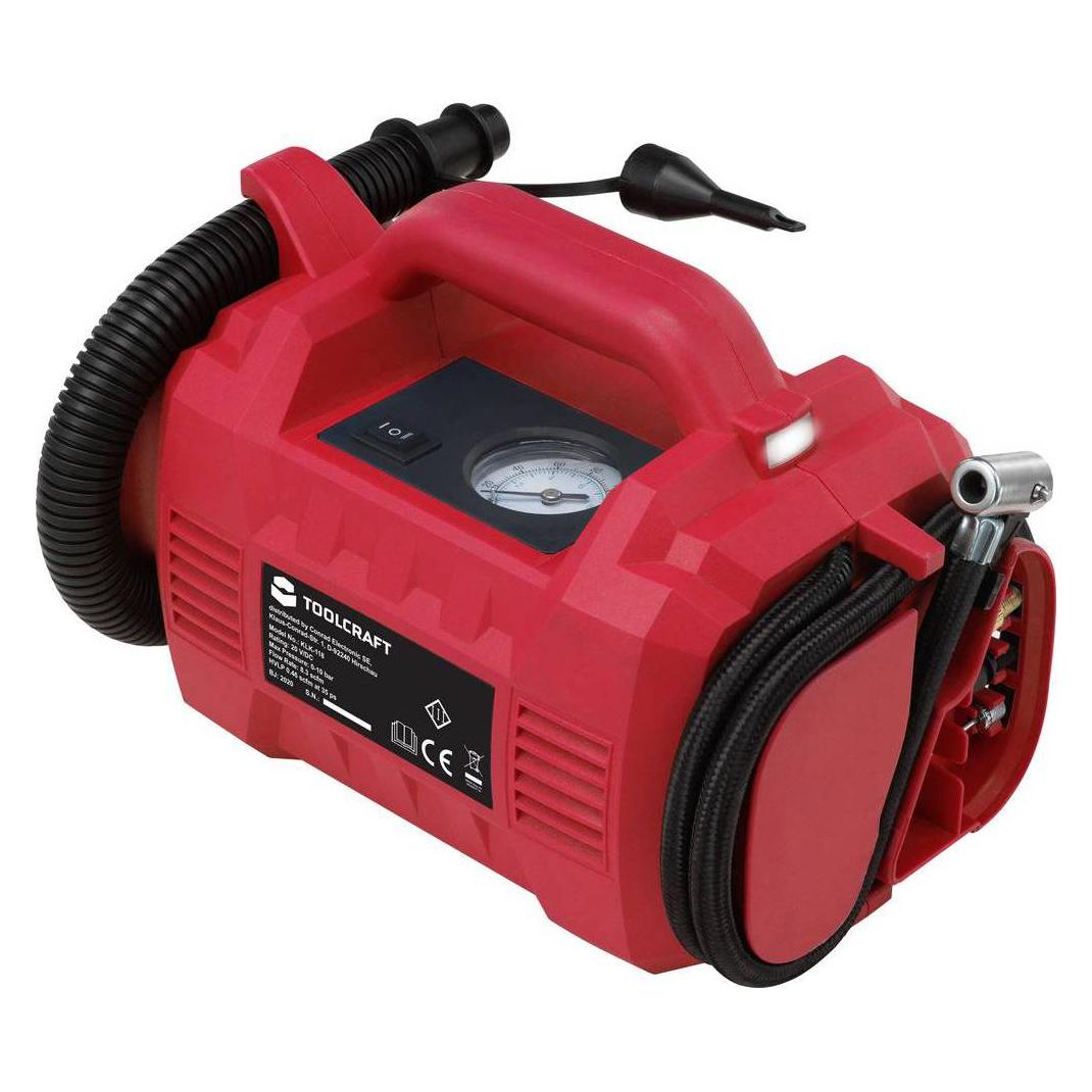 Toolcraft Akku-Kompressor, 10 Bar 20 V (10 Bar) (TO-6448041)