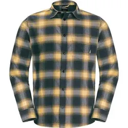JACK WOLFSKIN Herren Hemd WANDERWEG SHIRT M, Größe M in Blau teal