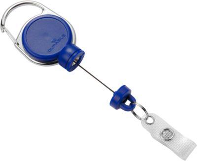 Durable Jojo Extra Strong, für schwere Kartenhalter o. Schlüssel, mit Clip, L 600 mm, blau