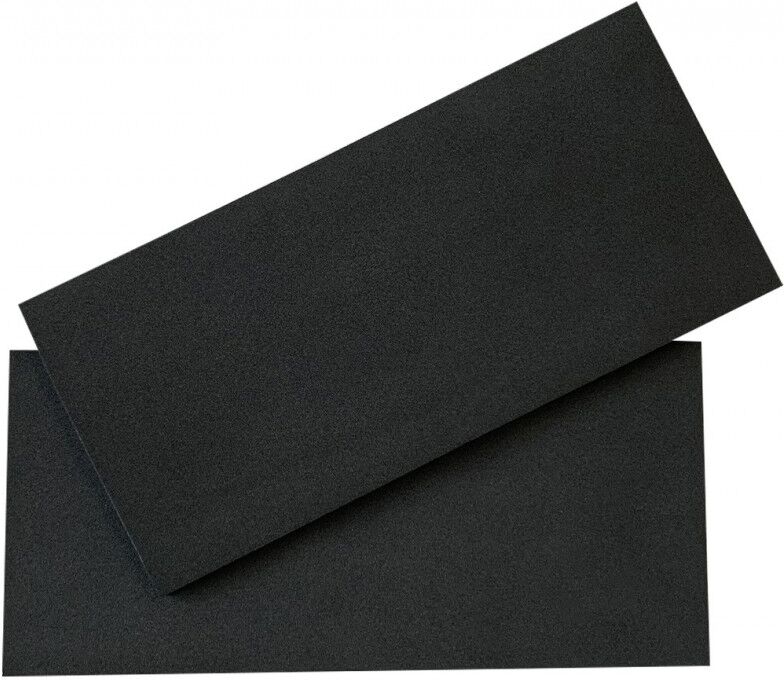 Tecnosystemi Coppia di tappetini in gomma 28x13x5 in EPDM per zavorrre in cemento   FV Power
