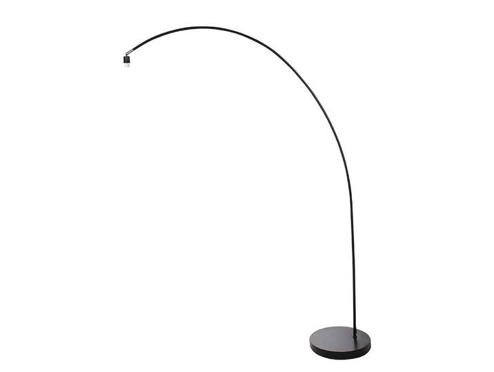 Stehleuchte Solva ohne Schirm Schwarz/Schwarz Aluminium, pulverbeschichtet E27