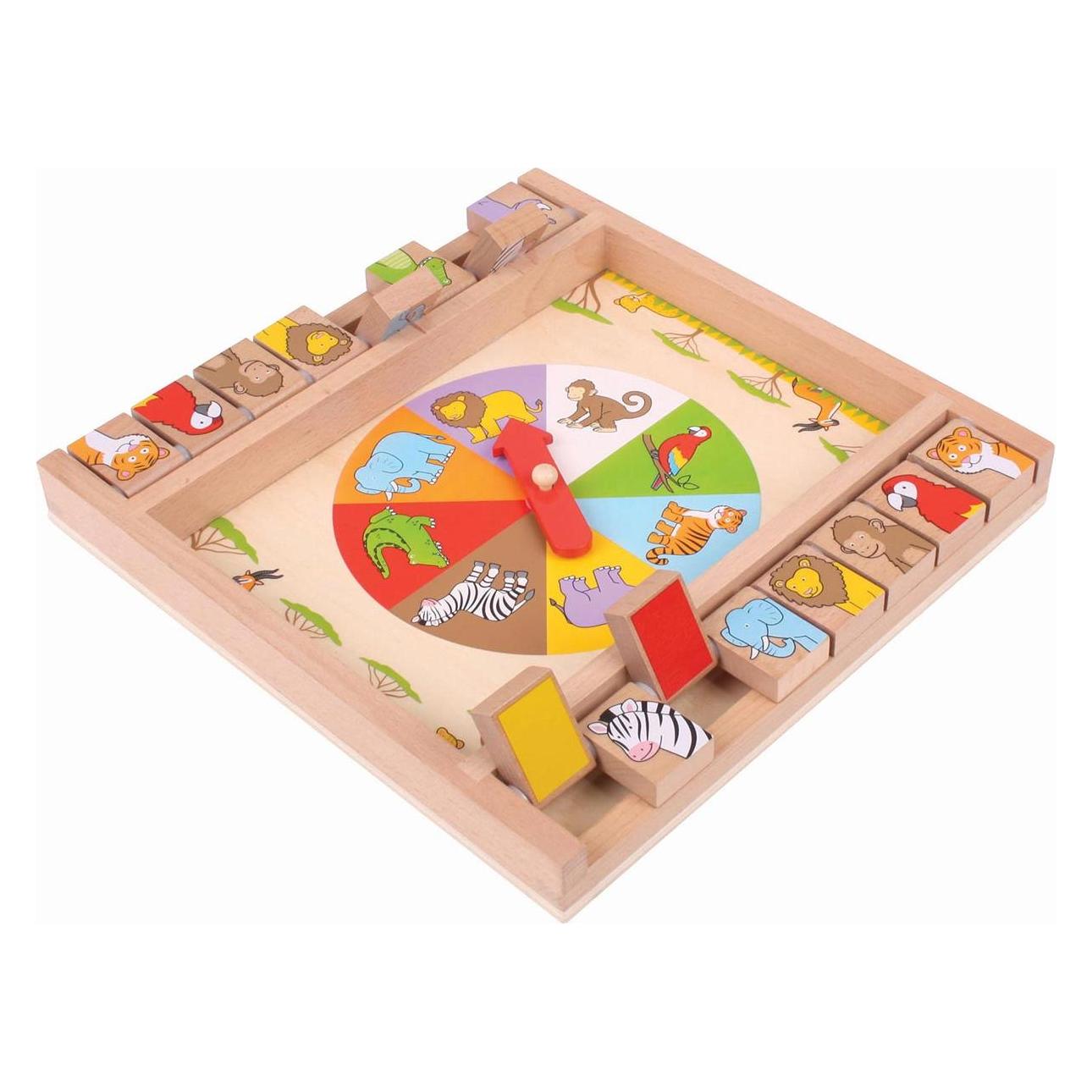 Bigjigs Toys Tiere-Klappenspiel (BJ698)