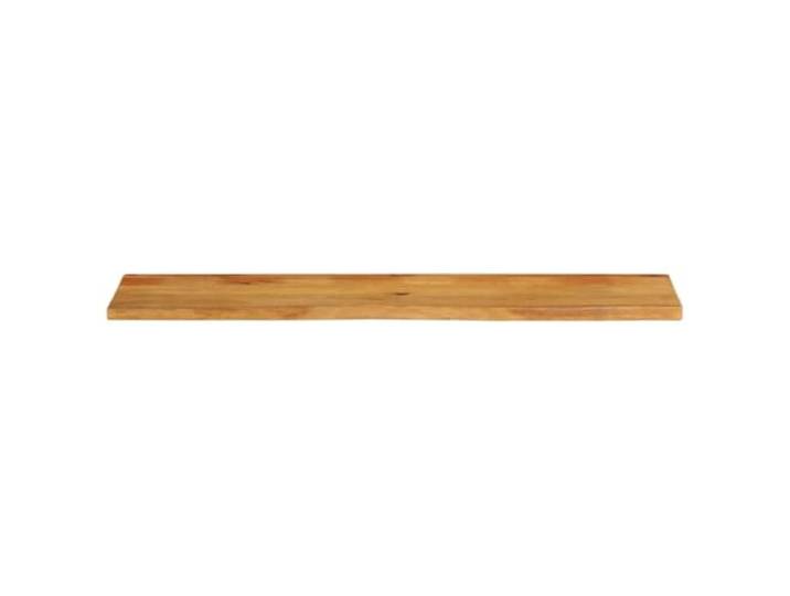KTHLBRH Tischplatte mit lebenden Kanten, 180 x 40 x 2,5 cm, Massivholz Eichen-Finish, Tischersatz, leicht zu reinigende Oberfläche, 1 Stück