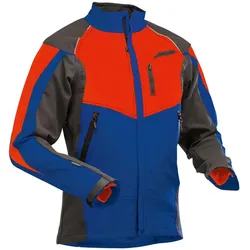 Forst-Bundjacke "VENTILATION" - XS - blau/rot