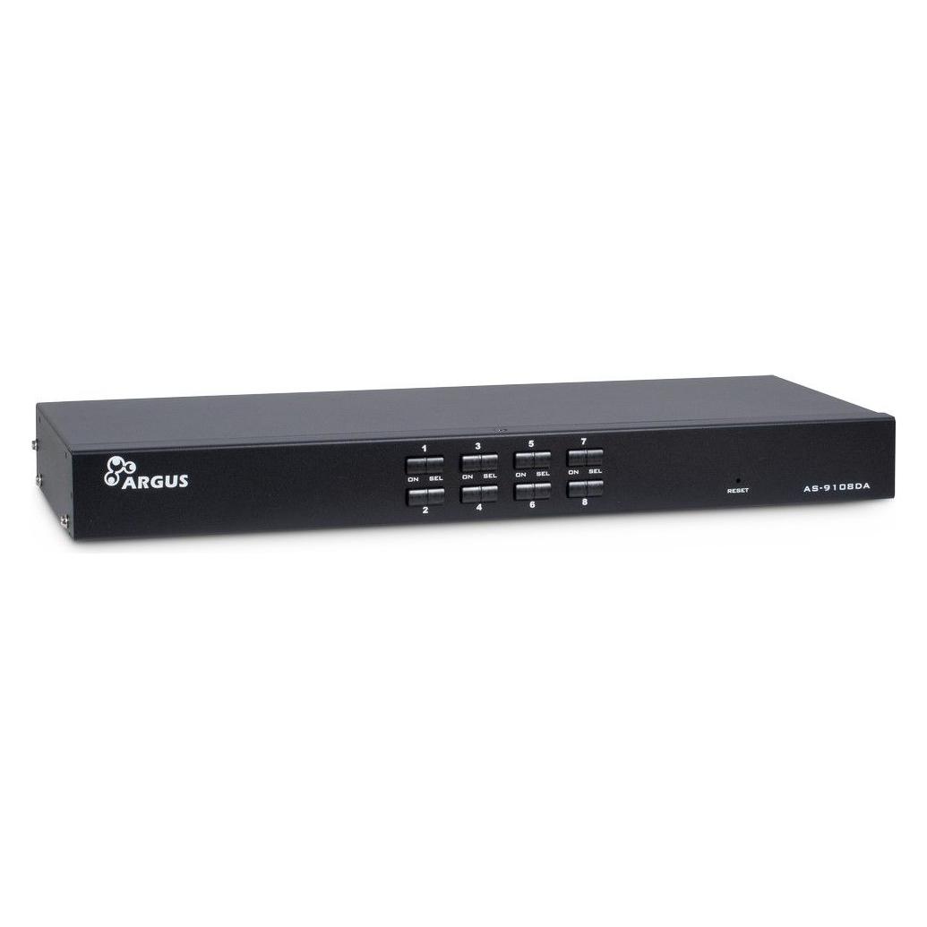 Intertech KVM-Switch AS-9108DA RackmountDVI,8xDVI/USB/Audio (88887302)