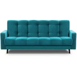 3-SITZER Schlafsofa Nancy Bis türkis