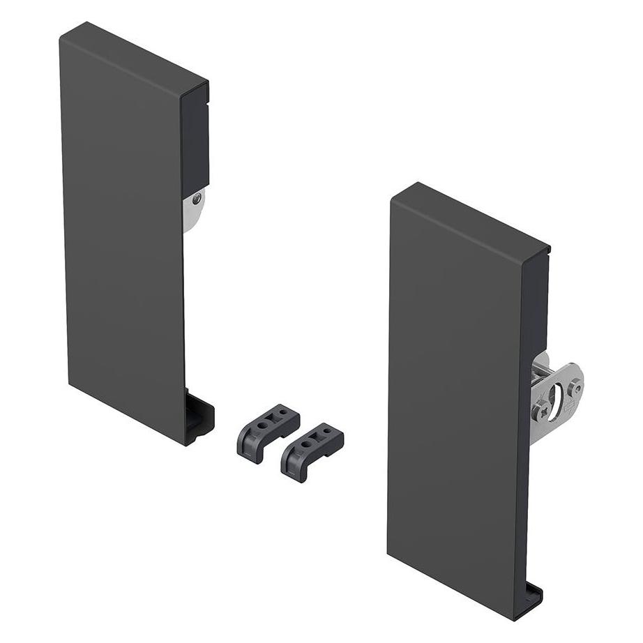 Hettich Verbinder für Front ArciTech, anthrazit (9140122)