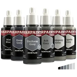 The Army Painter Warpaints Fanatic: Black & Greys