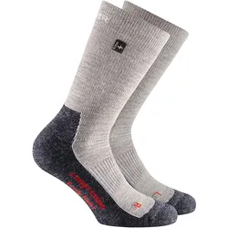 Rohner, Unisex, Sportsocken, Compression Trek Light (36 - 38), Grau