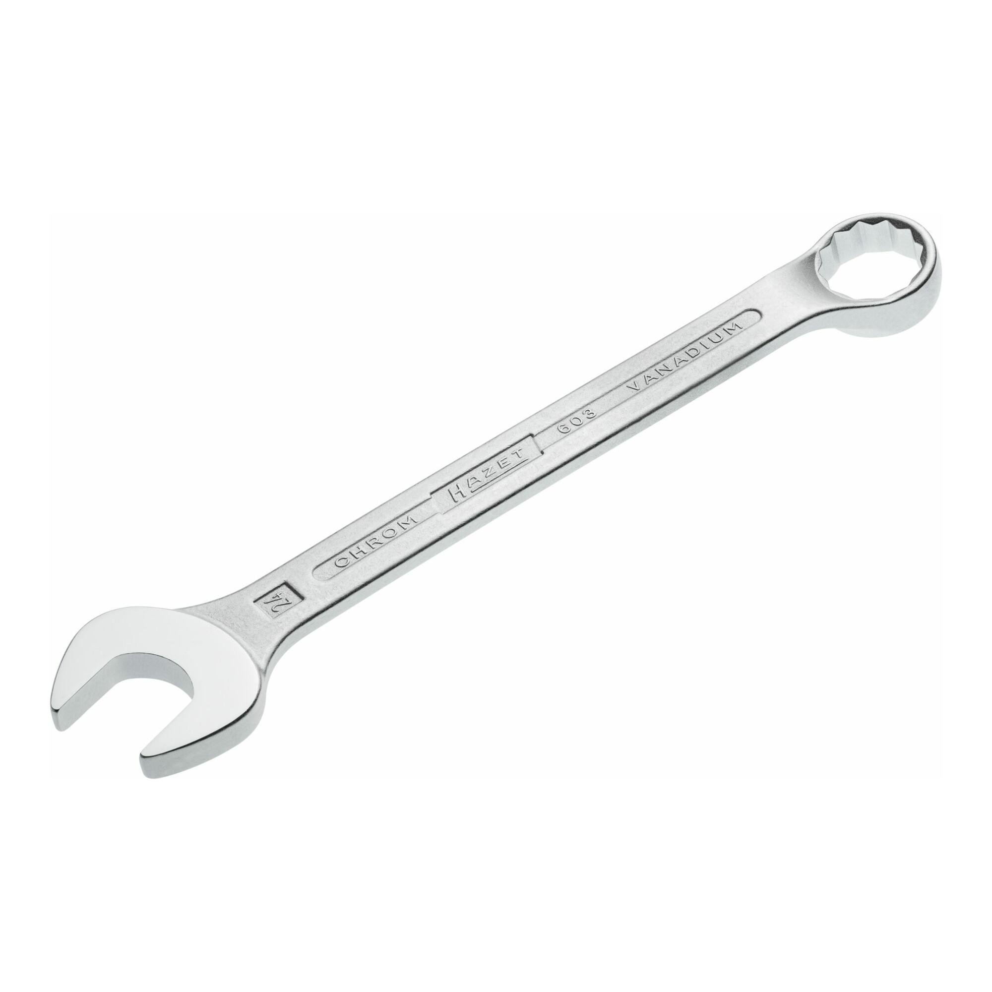 Ringmaulschlüssel 603 SW 24mm L.270mm Form B Spezialstahl HAZET (603-24)