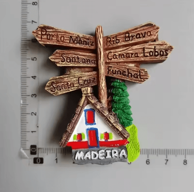 Inspire Picks Portugal Souvenir Fridge Magnets Lisbon Tram & Porto Travel Collection 17