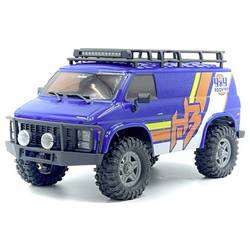 Hobby Plus 1:18 Crawler CR18P EVO-V2 Rock Van Brushed 1:18 RC Modellauto Crawler Allradantrieb (4WD) 2,4 GHz HBP1810503-BL