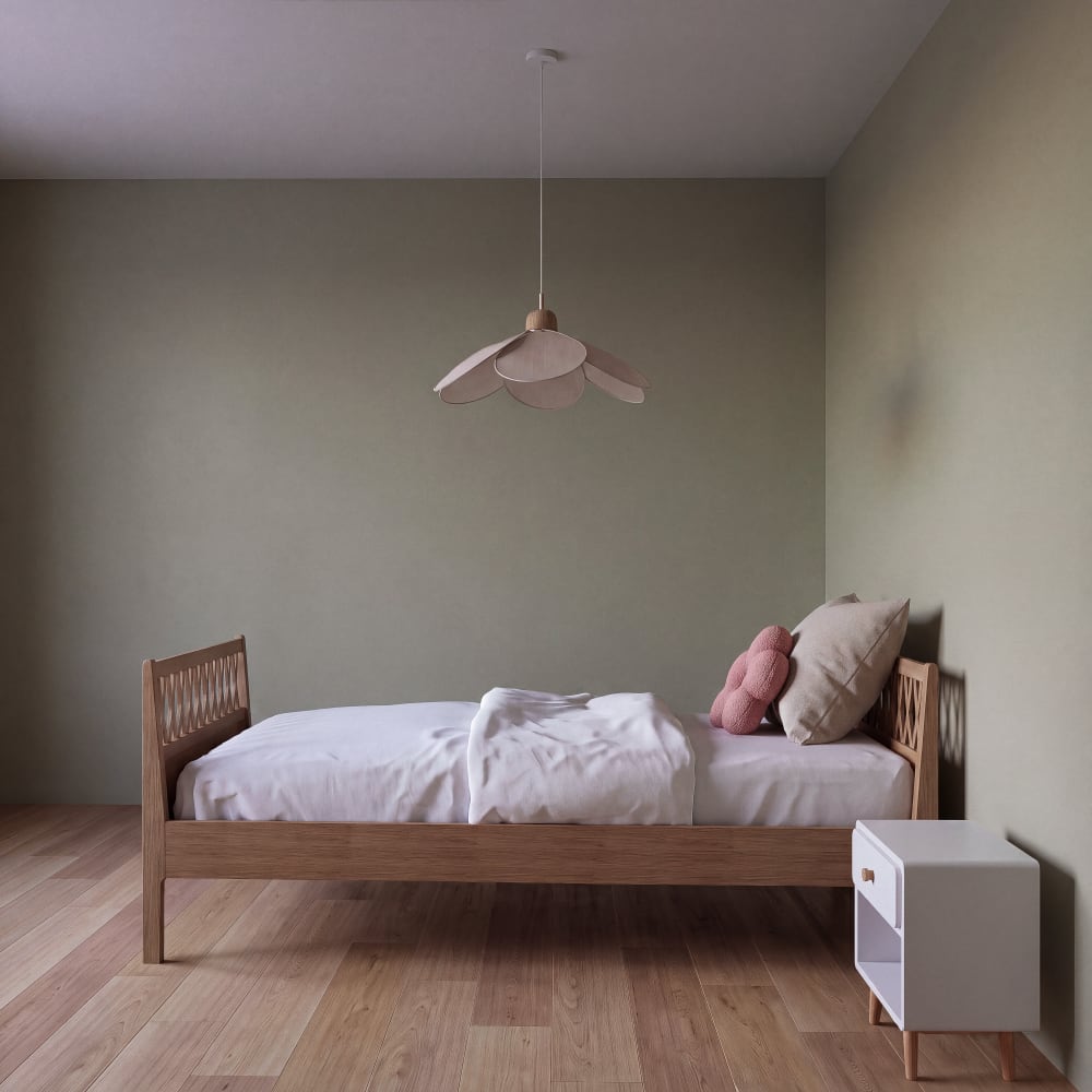 Maisons du Monde Suspension pétales de fleur beige Beige 63x112x63cm