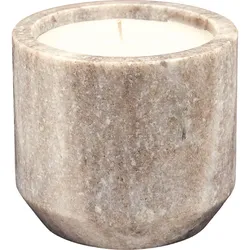 GreenGate Kerze Marmor Beige, Ø 10, H: 9 cm